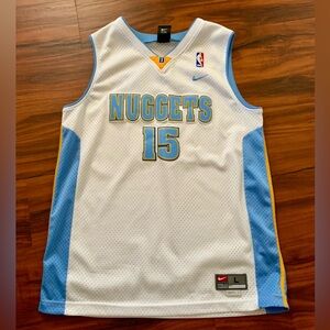 NWOT Kids NBA NIKE CARMELO ANTHONY #15 JERSEY. CREW NECK, SLEEVELESS.